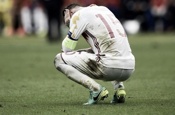 Eurocopa en blanco: Ramos fracasa con España