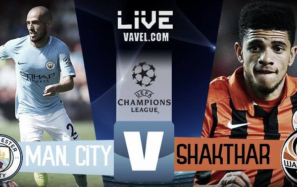 Terminata Manchester City - Shakhtar, LIVE Champions League 2017/18 (2-0): Gol di De Bruyne e Sterling