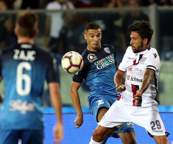 Serie A- L'Empoli parte bene e vince 2-0 sul Cagliari