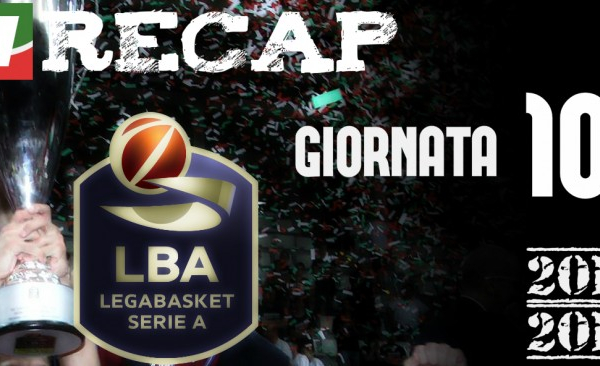 Legabasket: risultati e tabellini della decima giornata