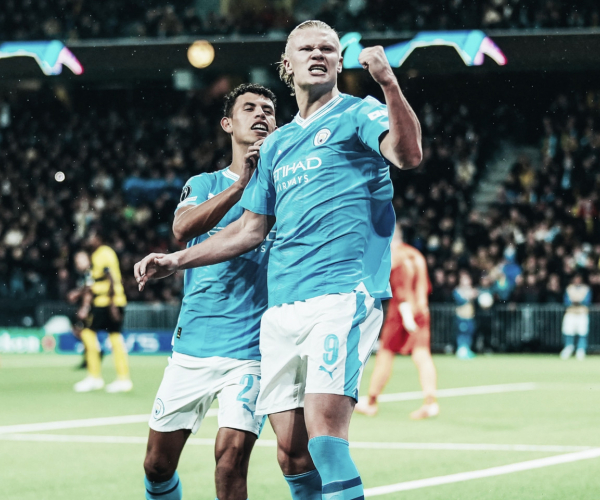 Manchester City vence Young Boys na Suíça e mantêm 100% de aproveitamento na UEFA Champions League