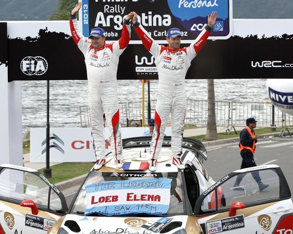 WRC / Argentine : Loeb sauve Citroën de VW