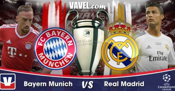 Live Champions League : le match Bayern Munich - Real Madrid en direct