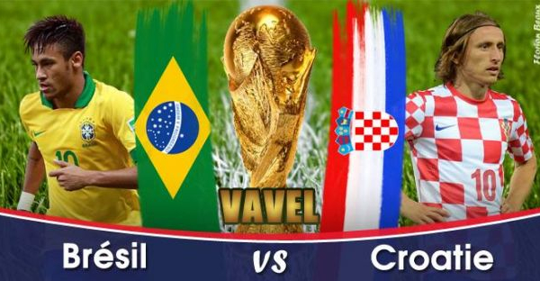 Live Coupe du Monde 2014 : Brésil - Croatie en direct
