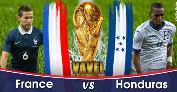 Live Coupe du Monde 2014 : France - Honduras en direct