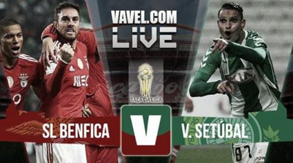 Benfica x Vitória Setúbal    na Taça da Liga (3-0)