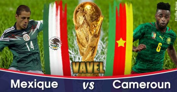 Live Coupe du Monde 2014 : Mexique - Cameroun en direct