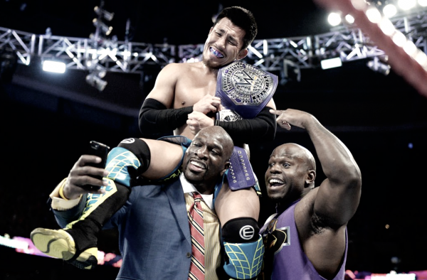 Akira Tozawa wins WWE Cruiserweight Title on RAW