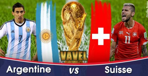 Live Coupe du monde 2014 : le match Argentine - Suisse en direct