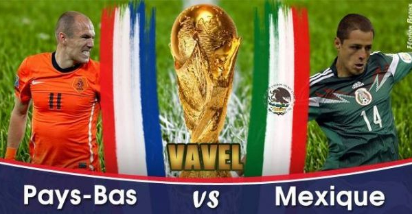 Live Coupe du Monde 2014 : Pays-Bas - Mexique en direct