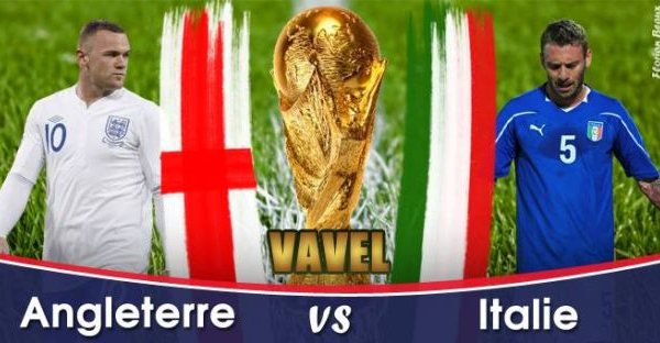 Live Coupe du Monde 2014 : Italie - Angleterre en direct