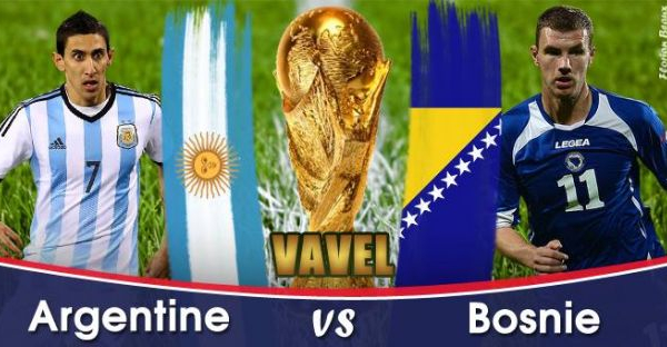 Live Coupe du monde 2014 : le match Argentine - Bosnie en direct