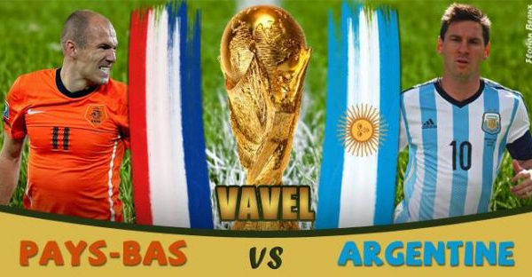 Live Coupe du monde 2014 : le match Pays-Bas - Argentine en direct