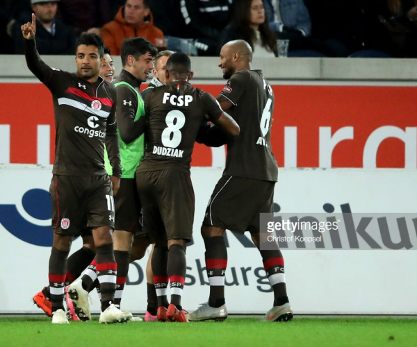 MSV Duisburg 0-1 FC St. Pauli: Sami Allagui moves Kiezkicker into top three