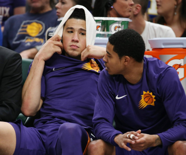 Devin Booker 'upset' with the Phoenix Suns