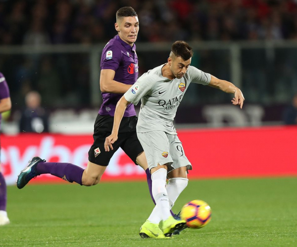 Goles y Resumen del Roma 2-0 Fiorentina en la Serie A