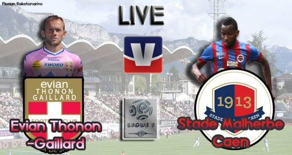 Live Ligue 1 : Évian Thonon-Gaillard - SM Caen, en direct