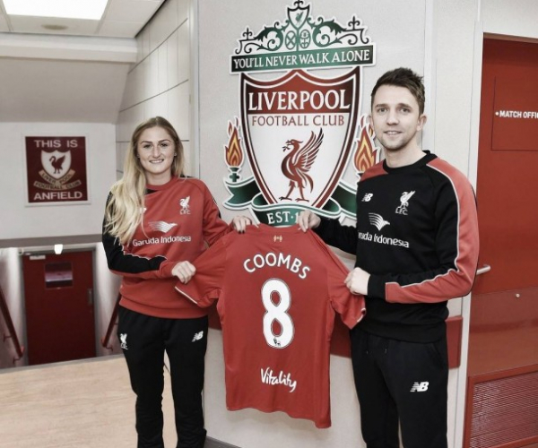 Laura Coombs joins Liverpool Ladies on loan