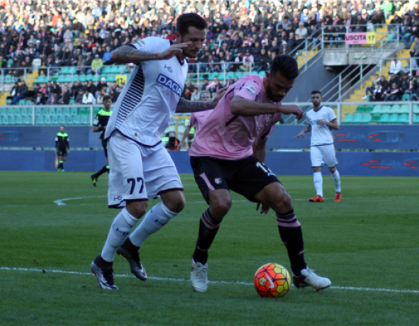 Risultato Palermo - Udinese in Serie A 2016/17 - Nestorowski, Thereau, Fofana (2)! (1-3)