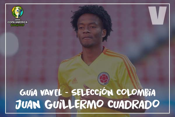 Guía VAVEL, cafeteros en la Copa
América 2019: Juan Guillermo Cuadrado