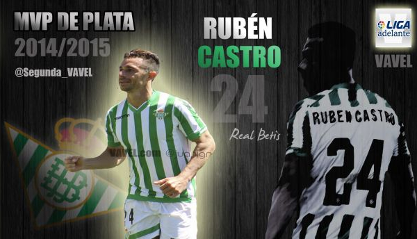 Rubén Castro: MVP VAVEL de la Liga Adelante 2014-15