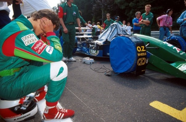 F1, Schumacher: la stella che iniziò a brillare 25 anni fa