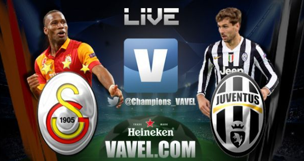 Live Galatasaray - Juventus in Champions League