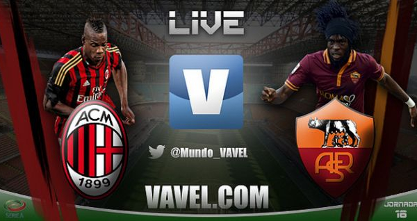 Live Milan - Roma in Serie A