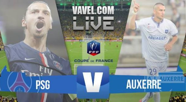 Resultado Auxerre x PSG na final da Coupe de France 2015 (0-1)