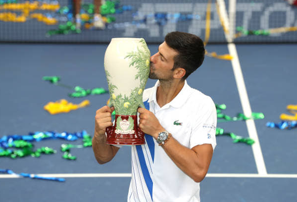 Western and Southern Open: Novak Djokovic beats Milos Raonic to win the title
