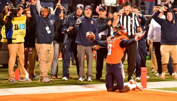 Miracle On First Street: Lunt Finds Allison For GW TD As Illinois Defeats Nebraska