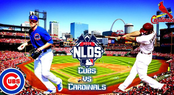 Chicago Cubs - St. Louis Cardinals 2015 MLB National League Division Series Game 1 Score (4-0)
