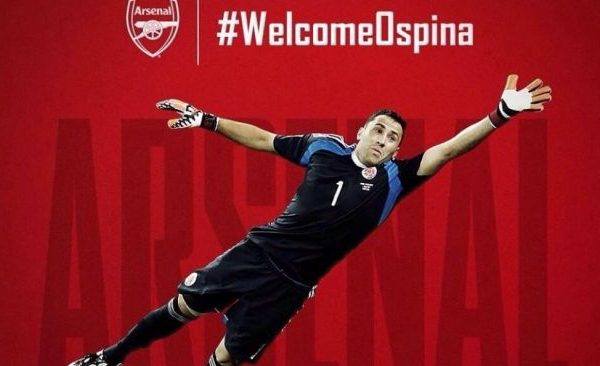 Ospina è il nuovo portiere dell'Arsenal