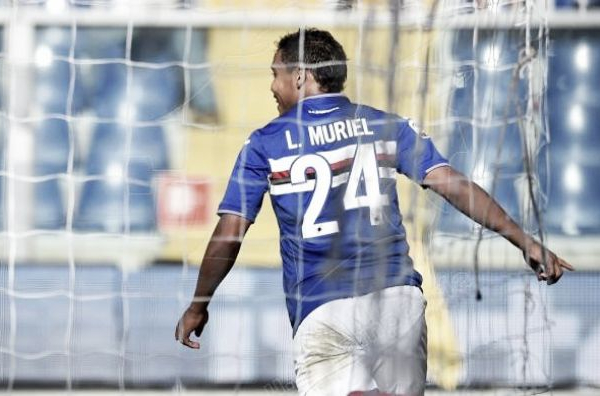 Luis Muriel, la figura 'cafetera' de la jornada 7 en la Serie A