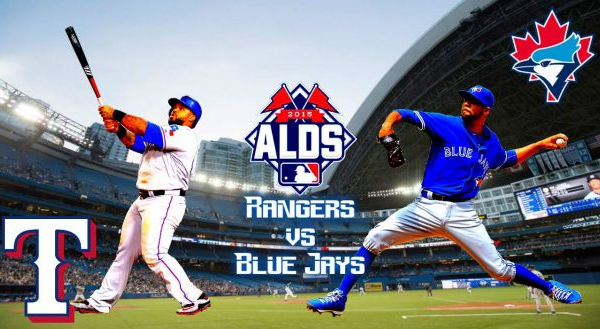 Texas Rangers - Toronto Blue Jays 2015 MLB American League Division Series Game 1 Score (5-3)
