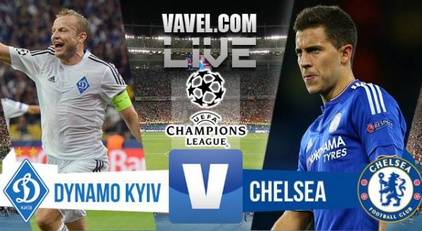 Live Dinamo Kiev - Chelsea in risultato Champions League 2015/2016 (0-0)