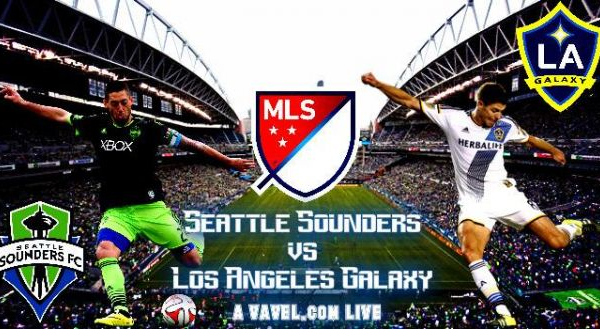 Score Seattle Sounders - LA Galaxy in 2015 MLS Playoffs (3-2)