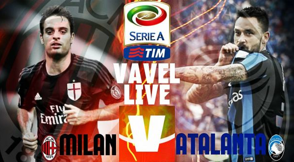 Live Milan - Atalanta in Serie A 2015/16 (0-0)