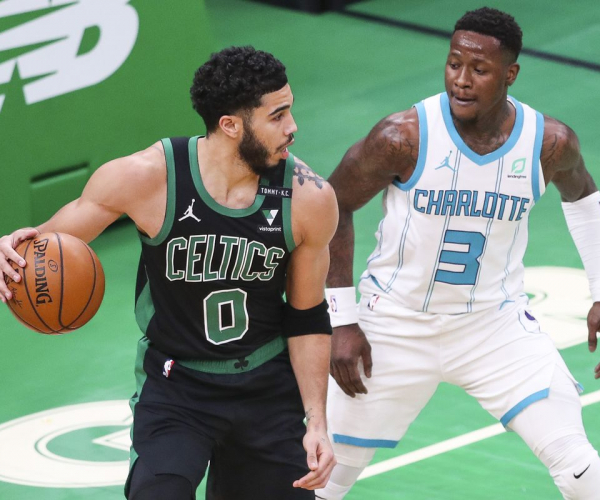 Summary and highlights of the Charlotte Hornets 93-114 Boston Celtics in NBA Preseason 