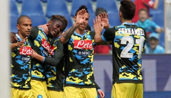 Il Napoli ne fa 5: manita alla Sampdoria