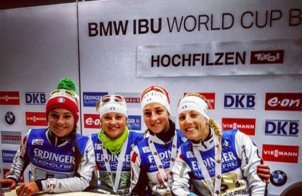 Biathlon, Hochfilzen: esaltante Italia, prima vittoria della storia in una staffetta femminile