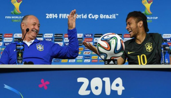 Neymar e Scolari: "È arrivato il momento di tutto il Brasile"