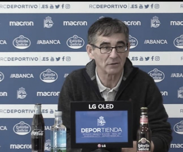 Fernando Vázquez: " Mi objetivo es ganar partidos y que el aficionado del Deportivo se sienta orgulloso de su equipo".