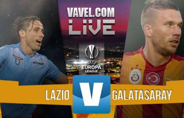Live Lazio - Galatasaray in partita Europa League 2015/2016 (3-1): la Lazio  vola agli ottavi!