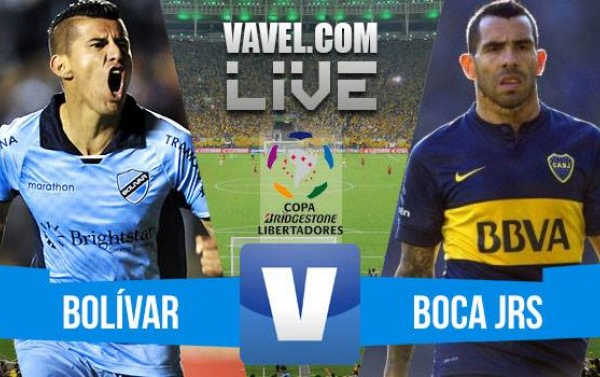 Resultado Bolívar x Boca Juniors na Copa Libertadores da América 2016 (1-1)
