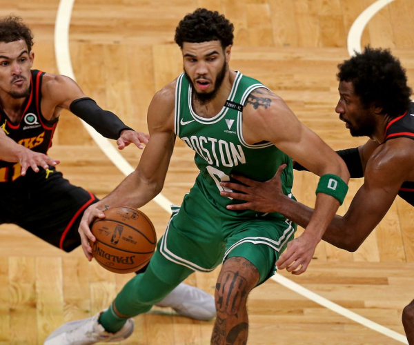 Puntos y resumen del Atlanta Hawks 99-112 Boston Celtics en NBA 2023