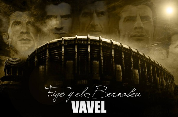 Figo y el Bernabéu