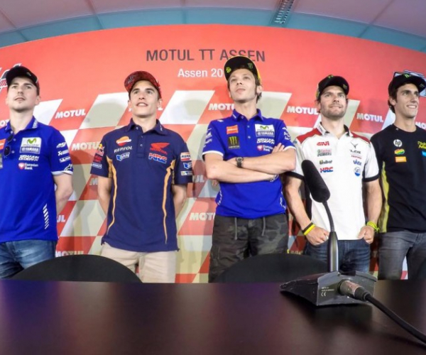 MotoGP, Assen: la conferenza stampa dei piloti
