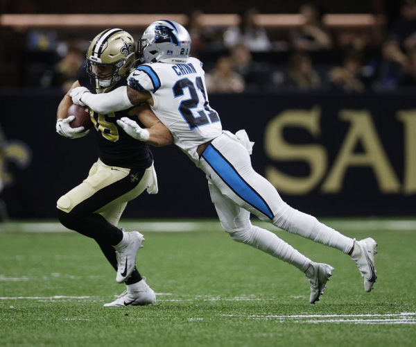 Resumen y Anotaciones del Carolina Panthers 17-20 New Orleans Saints en la NFL 2023