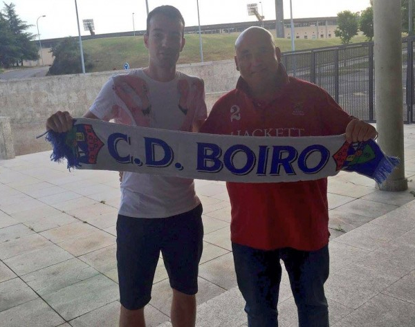 Borja Yebra, nuevo mediocentro del CD Boiro